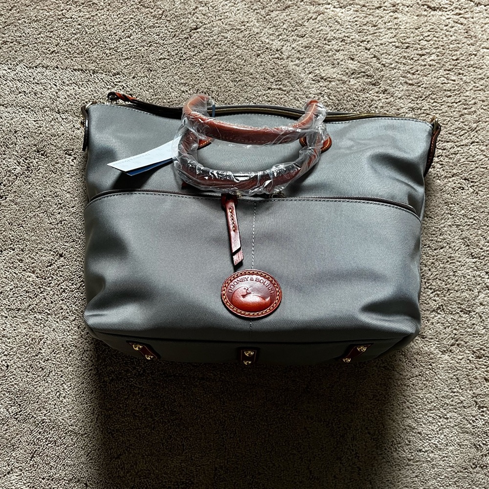 Dooney and Bourke Nylon Large Pocket Satchel